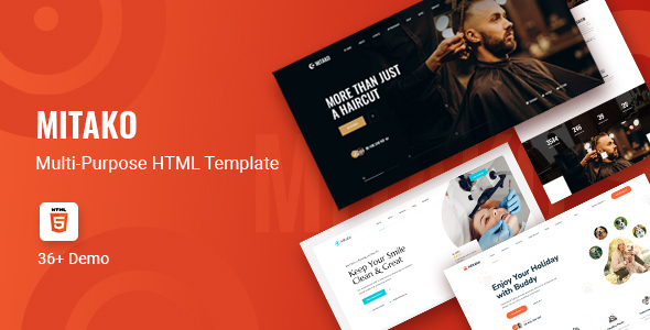 Mitako - Multipurpose HTML Template