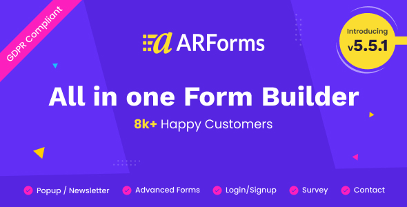 ARForms: Wtyczka Wordpress Form Builder