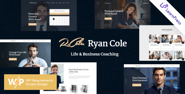 R.Cole | Life & Business Coaching WordPress Theme