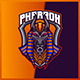 Egyptian Pharaoh God - Mascot Esport Logo Template - GraphicRiver Item for Sale