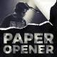 Paper Opener - Music Opener - VideoHive Item for Sale