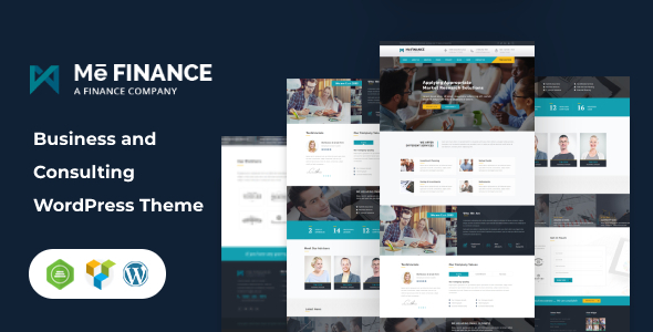 Me Finance - Business and Consulting WordPress Theme