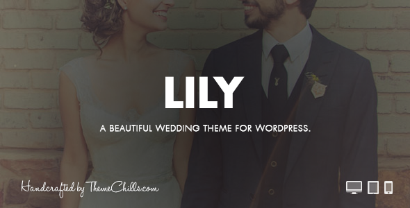 Lily - WordPress Wedding Theme