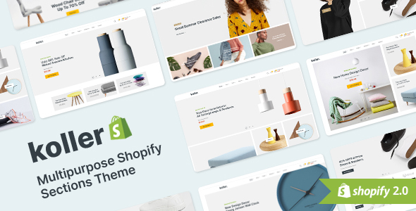 Koller - Multipurpose Shopify Sections Shopiy Theme