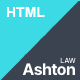 Ashton | Lawyer Attorney Law Consulting HTML - ThemeForest Item for Sale