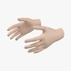 Female Hand Base Mesh 05 - 3DOcean Item for Sale