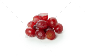 Red ripe grape isolated on white background / Photodune, Misc