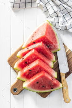 Red sliced watermelon. Pieces of red melon. / Photodune, Misc