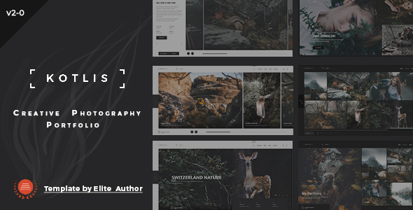 Kotlis - Responsive  Photography Portfolio