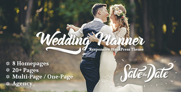 Wedding Planner - responsywny motyw WordPress