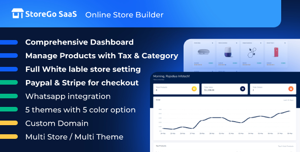 StoreGo SaaS - Online Store Builder