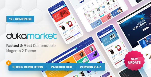 Dukamarket - Multipurpose Responsive Magento 2 Theme