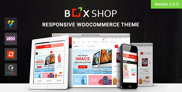 BoxShop - responsywny motyw WordPress firmy WooCommerce