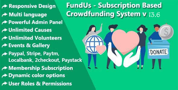 FundUs - Subscription Based Crowdfunding System