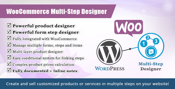 WooCommerce Multistep Form &amp; Product Designer