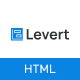 Levert - Financial Business HTML Site Template - ThemeForest Item for Sale