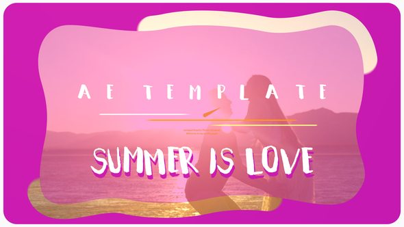 Summer Sea Intro / Videohive, After effects project files, Openers, Nature