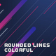 Abstract Rounded Lines Colorful Background - VideoHive Item for Sale