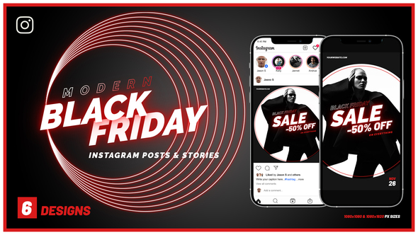 Black Friday Instagram Promo B140 alt