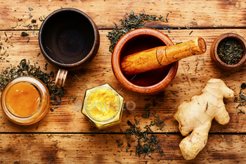 Ginger root tea / Photodune, Misc