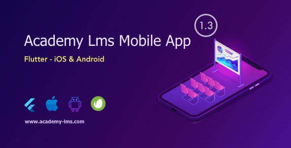 Academy Lms Student Mobile App - Flutter iOS & Android