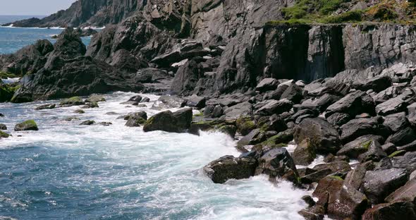 Sea wave and ocean