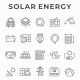 Solar Energy Icons Set - GraphicRiver Item for Sale