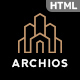 Archios - One Page Architecture HTML Template - ThemeForest Item for Sale
