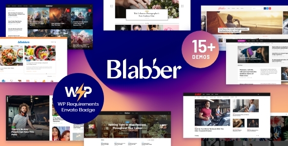 Blabber | All-in-One Elementor Blog & News Magazine WordPress Theme + RTL