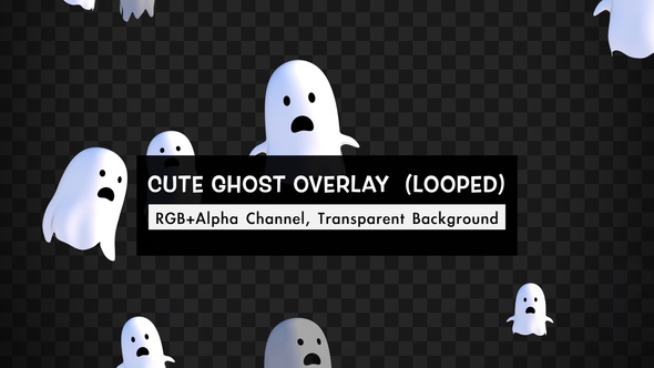Cute Ghost Overlay