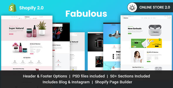 Fabulous - Single Product eCommerce Shopify Theme