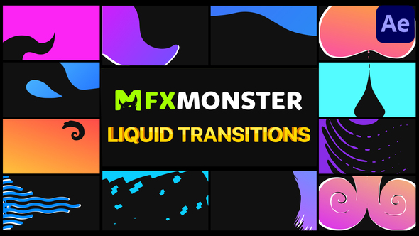 Liquid Transitions | After Effects