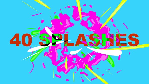 40 Animated Splashes