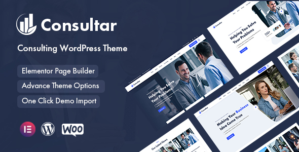 Consultar - Consulting Business WordPress Theme