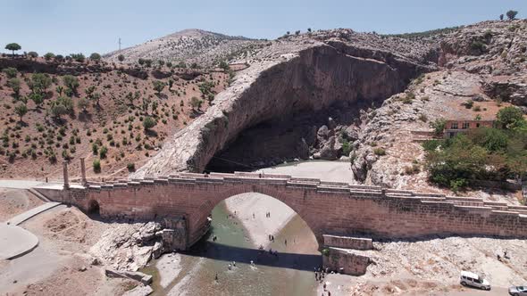 Aerial View of Cendere Bridge