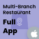 Multi-Branch Restaurant - iOS User + Delivery Boy + Vendor Apps With Laravel Admin Panel - CodeCanyon Item for Sale