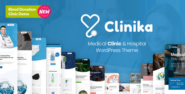 Clinika – Medical Clinic WordPress Theme