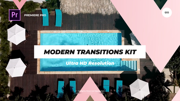 Modern Transitions Kit For Premiere Pro