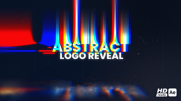 Abstract Glitch Logo Reveal alt