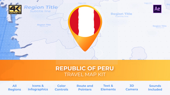 Peru Map - Republic of Peru Travel Map