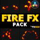 Flash FX Flame Elements | DaVinci Resolve - VideoHive Item for Sale