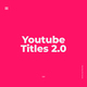 Youtube Titles 2.0 | Premiere Pro (MOGRT) - VideoHive Item for Sale