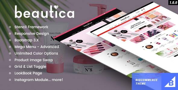 Beautica - Premium Responsive BigCommerce Template