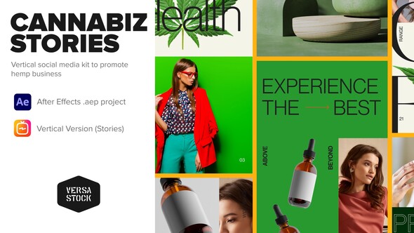 Vertical Cannabiz Hemp Product Business Stories