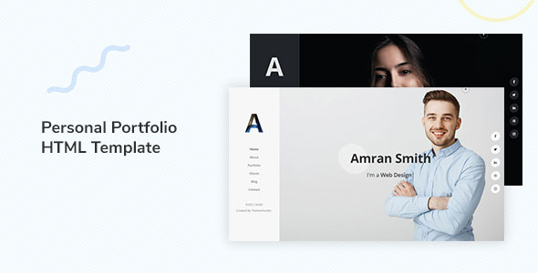 Amran - Personal Portfolio Template
