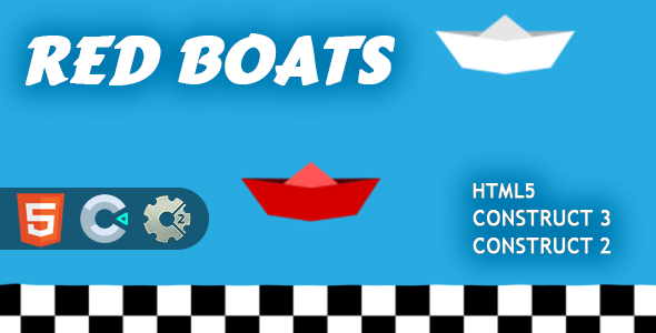 Red Boats HTML5 Construct 2/3 Game