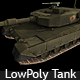 LowPoly Japanese Type90 Tank - 3DOcean Item for Sale