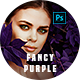 Fancy Purple (Color Grading) - Photoshop Action - GraphicRiver Item for Sale
