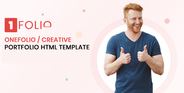 Onefolio - Creative Portfolio HTML Template