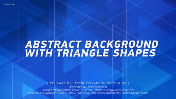Abstract Background With Triangle Shapes